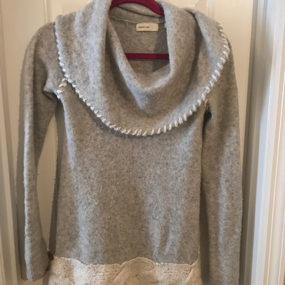 Anthropologie sleeping on snow sweater